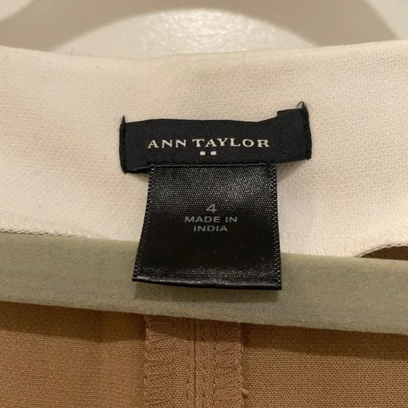 Ann Taylor Zipper Flare Dress - Picture 3 of 6
